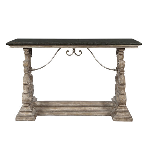 Wayfair Long (53 75 in.) Marble & Granite Console Tables You'll